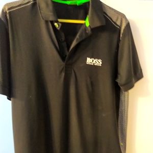 Hugo Boss Green - Black and white polo